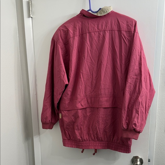 Casual Pink Jacket with Drawstring - Picture 3 of 13